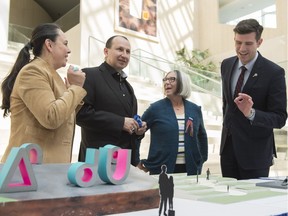 The City of Edmonton and the Edmonton Arts Council  unveiled six artworks created by Canadian Indigenous artists for the Indigenous Art Park in Queen Elizabeth Park that is slated to open in 2018.