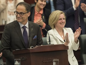 Joe Ceci, Alberta Minister of Finance delivered the 2016 Budget at the Alberta Legislature.