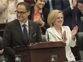 Joe Ceci, Alberta's minister of finance delivers the 2016 budget in the Alberta Legislature. Paul Kershaw writes that the NDP government is continuing with a PC pattern of spending that skews towards Albertans over the age of 65 while squeezing younger generations.