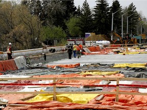 The 102 Avenue Bridge Over Groat Road is set to finally re-open to traffic on Friday, July 15, 2016.