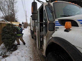 The city's 32-tonne garbage trucks are destroying neighbourhood alleys.