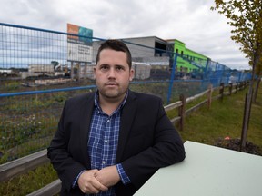 Michael Janz, chairman of the Edmonton public school board, responds in a letter to the editor to those criticizing board's decision to call on the provincial government to stop funding private schools. Janz is pictured in a 2015 file photo 
at the Nellie Carlson School site.