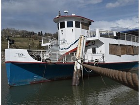 The Edmonton River Boat Queen is for sale by auction.