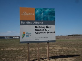 In April 2012, during a provincial election campaign, then-premier Alison Redford promised to build 50 new schools and renovate 70 others by 2016 to meet demand in Alberta's growing urban centres.