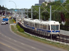 The city's Metro Line system.