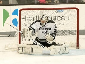 Nice Ellis in action with the Providence College Friars earlier this season.