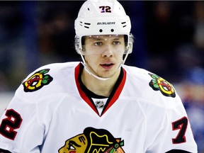 Chicago Blackhawks forward Artemi Panarin.