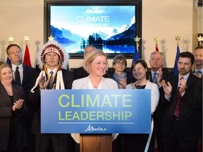 Premier Rachel Notley unveiled Alberta's climate strategy in Edmonton on November 22, 2015. The financial details of that plan were outlined in Alberta's April 14 budget.