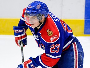 Regina Pats forward Sam Steel.