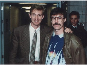 Longtime Edmonton Journal hockey writer Jim Matheson has covered Wayne Gretzky for decades.
