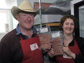 Alan and Nicola Irving of Irving Farms are working with chef Doreen Prei to teach students how to get the most out of pork at a cooking class on April 20.