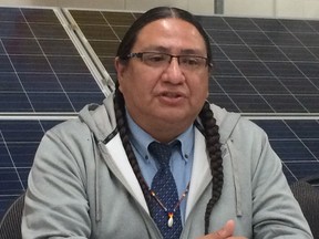 Louis Bull First Nation councillor Desmond Bull.