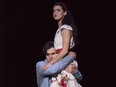 George Krissa (Tony) and Eva Tavares (Maria) in Citadel/Banff production of West Side Story.