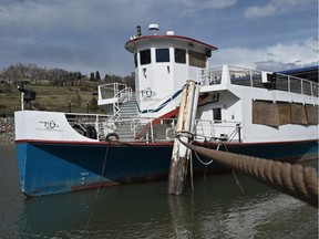 The Edmonton Queen Riverboat sold for a bid of $553,000 when bidding closed Monday.