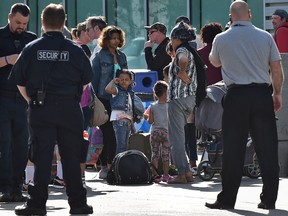 Fort McMurray evacuees arrive at the Expo Centre in Edmonton on May 4, 2016. Despite having lost everything the evacuees still think of others, says letter writer René Boudreau.