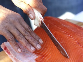 Genetically modified salmon has been approved for sale in Canada.