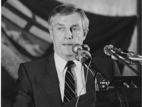 Premier Peter Lougheed, in a 1982 file photo, was on the right track when he established Alberta's Heritage Savings Fund, writes Roger S. Smith. But Alberta's fund could have been even better.
