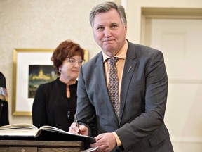 Alberta's Indigenous Relations Minister Richard Feehan, shown here in February 2016, is set to introduce legislation repealing Bill 22 concerning consultation with aboriginal groups on resource development.