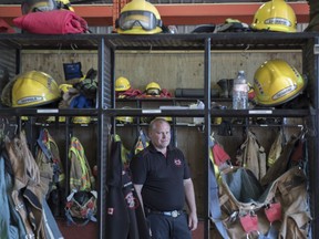 Slave Lake Fire Chief Jamie Coutts, in May 2016.