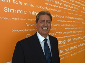 Stantec CEO Bob Gomes at the Stantec offices in Edmonton in 2015.