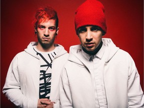 The band Twenty One Pilots is among the headliners at this year's Sonic Boom in Edmonton.
