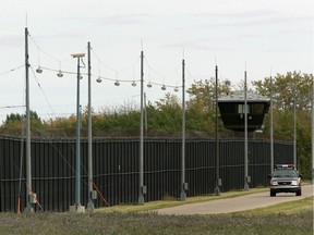 The Edmonton Institution is on lockdown after two prisoners were assaulted Saturday, April 1.