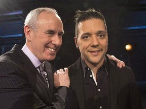 George Stroumboulopoulos, right, is pictured with Ron MacLean as Rogers TV unveil their team for the station&#039;s NHL coverage in Toronto on March 10, 2014. Back when he was The Guy on MuchMusic and, later, on CBC talk shows, George Stroumboulopoulos was often affectionately referred to as &ampquot;Canada&#039;s boyfriend.&ampquot; Parachuted two seasons ago onto venerable &ampquot;Hockey Night in Canada,&ampquot; however, he was seen by many hard-core hockey fans as that punk boyfriend you don&#039;t want anywhere near your daughter. THE