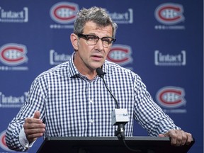 Montreal Canadiens general manager Marc Bergevin.