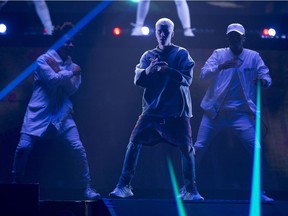 Justin Bieber performs to a full house at  Rexall Place on June 14,  2016.