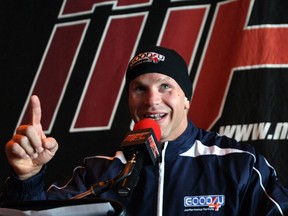 UFC fighter Ryan Jimmo at a 2011 press conference at the River Cree Resort and Casino in Edmonton.