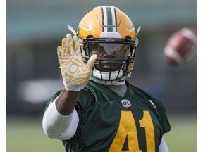 Edmonton Eskimos defensive End Odell Willis is keeping quiet during training camp, saving it for the regular season.