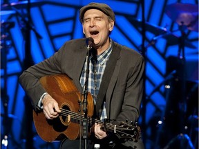 James Taylor performs at Rexall Place in Edmonton on Tuesday, June 7, 2016.