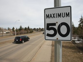 The speed limit in Edmonton is 50 km/h unless otherwise posted, but one letter writer says that is something out of town motorists might not automatically know.