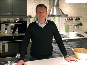 Ikea Canada president Stefan Sjostrand at the Edmonton store  in 2015.