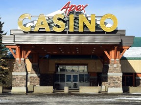 A 2015 photo of the Apex Casino at 24 Boudreau Road in St. Albert.