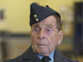 Retired air force mechanic Alfred Ellis takes part in 75th anniversary celebrations of 408 Tactical Helicopter Squadron at CFB Edmonton on Sunday, June 26, 2016, in Edmonton.