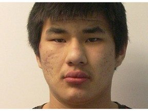 Monte Rae Lajimodiere, 19, of Fishing Lake, is wanted in connection to a collision where a Bonnyville RCMP officer's vehicle was rammed by a truck, and on unrelated charges out of Elk Point.