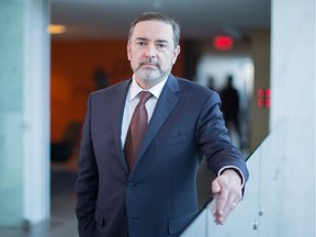 Kevin Uebelein, CEO of Alberta Investment Management Corp (AIMCo) poses for a photo in the AIMCo head office in Edmonton on March 11, 2015