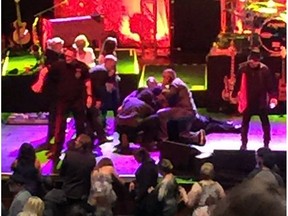 Theatrical rocker Meat Loaf collapsed on stage in Edmonton Thursday night. PHOTO SUPPLIED/TheNikkiMason