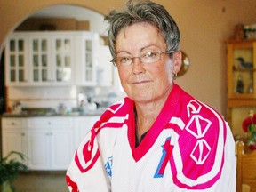 Shirley Cameron shown here in a 2005 portrait, will be inducted into the Alberta Sports Hall of Fame on Friday in Red Deer.