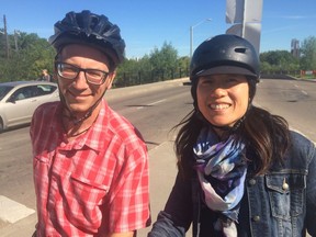Dave Buchanan and Anna Ho are pushing for a new Edmonton festival, where the streets have no cars, just a place for pedestrians and cyclists.