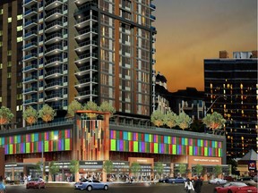 City council is debating how to regulate rezoning for property developers. Council recently approved Emerald Tower, which will soar 45 storeys in the Oliver neighbourhood.