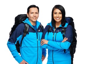 Joel Ground and Ashley Callingbull, Amazing Race contestants from Enoch.