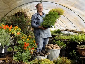 Tam Anderson of Prairie Gardens Adventure Farm is hosting a farm-to-fork supper Aug. 21, part of Alberta Open Farm Days.