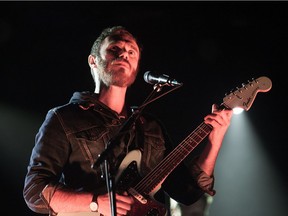 James Vincent McMorrow performs at the Edmonton Folk Fest in 2014.