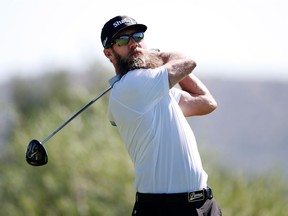 RENO, NV - JUNE 30:  Graham DeLaet of Canada plays his shot from the second tee  during the first round of the Barracuda Championship at the Montreux Golf and Country Club on June 30, 2016 in Reno, Nevada.