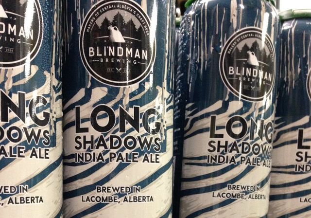 New cans for Longshadows IPA from Brlindman Brewing.