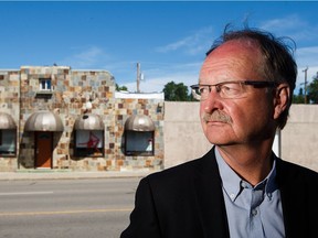 Chief city planner Peter Ohm says the next infill focus will be on encouraging more medium density infill along nodes and corridors. He's pictured here on Norwood Boulevard, a corridor that could use redevelopment.