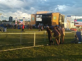 Northlands will add bleachers to the all-ages area at the K-Days south stage in time for the Coleman Hell show Tuesday.