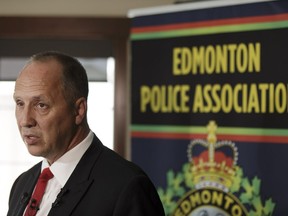 Maurice Brodeur has been ousted from his position as Edmonton Police Association President, pending the results of an internal investigation.